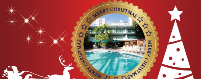 WSH-Hawaii-ホワイトサンズホテル-2017クリスマスカード